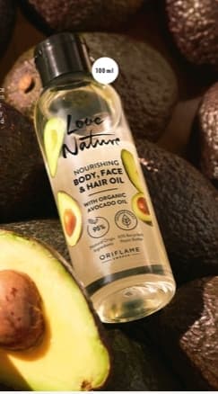 Love nature body & hair oil